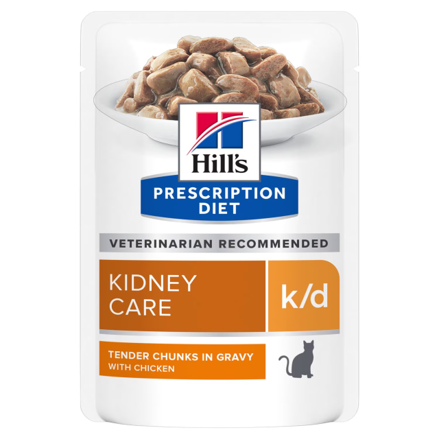 Hill's PRESCRIPTION DIET Kidney Care k/d Tavuklu Yaş Kedi Maması