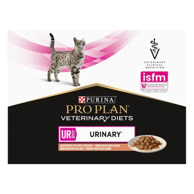PRO PLAN® VETERINARY DIETS UR Urinary Somonlu Yaş Kedi Maması