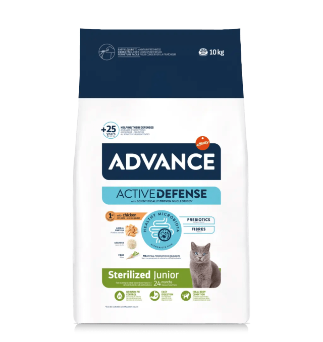Advance Sterilized Junior Kuru Kedi Maması