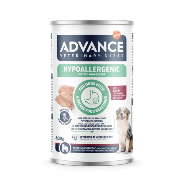 Advance Hypoallergenic Limited Ingredients - Lamb Kuzulu Yaş Köpek Maması