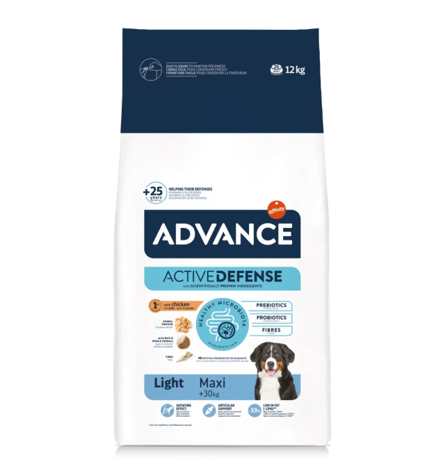 Advance Adult Maxi Light Kuru Köpek Maması