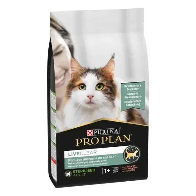 PRO PLAN LIVECLEAR Sterilised Adult Kuru Kedi Maması