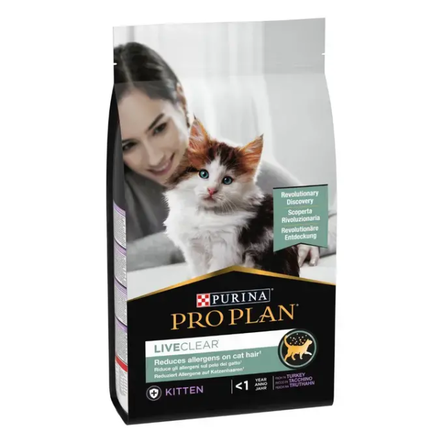 PRO PLAN LIVECLEAR Kitten Yavru Kuru Kedi Maması