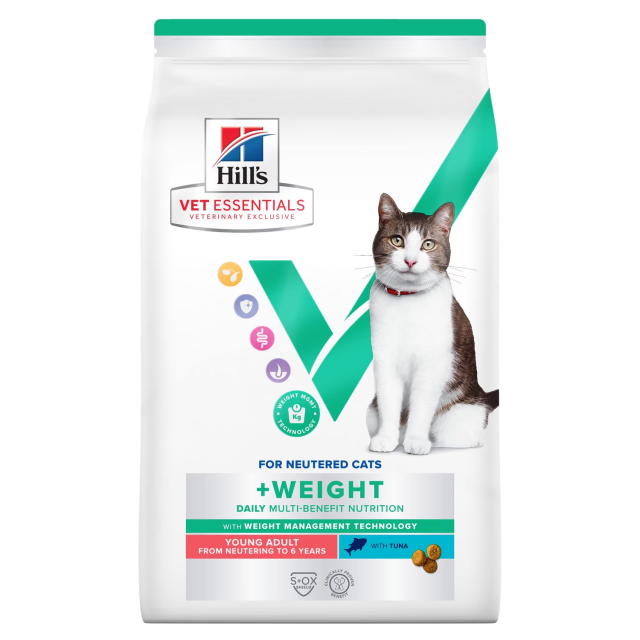 Hill's Vet Essentials Multi-Benefit + Weight Kuru Genç Yetişkin Kedi Maması