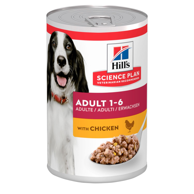 Hill's Science Plan Yetişkin Tavuklu Köpek Konserve Yaş Mama