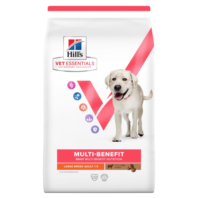 Hill's Vet Essentials Multi-Benefit Yetişkin Büyük Irk Köpek Maması