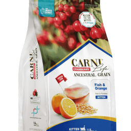 Carni Life Cranberry Ancestral Grain Kitten Balık Etli & Portakallı Yavru Kedi Maması