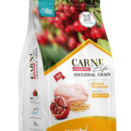 Carni Life Cranberry Ancestral Grain Adult Tavuklu & Narlı Yetişkin Kedi Maması