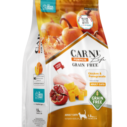 Carni Life Pumpkin Adult Tahılsız Tavuklu & Narlı Yetişkin Kedi Maması