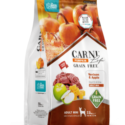 Carni Life Pumpkin Tahılsız Geyik Etli & Elmalı Adult Mini Yetişkin Köpek Maması