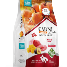 Carni Life Pumpkin Tahılsız Sığır Etli & Erikli Adult Medıum & Maxı Yetişkin Köpek Maması