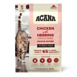 Acana Indoor Entree Hairball Control Tavuklu ve Ringa Balıklı Kısırlaştırılmış Kedi Maması