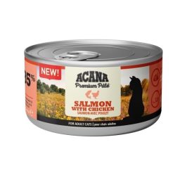 Acana Premium Pate Somon Balıklı ve Tavuklu Ezme Yetişkin Kedi Konservesi