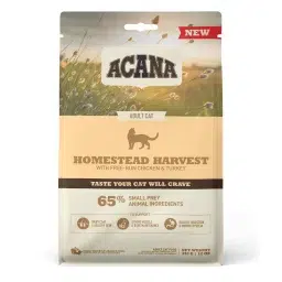 Acana Homestead Harvest Yüksek Proteinli Tavuklu ve Hindili Yetişkin Kedi Maması