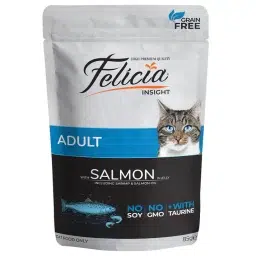 Felicia Tahılsız Pouch Yetişkin Somonlu Yaş Kedi Maması