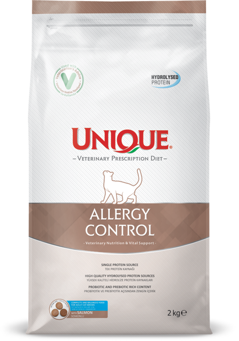 Unique Allergy Control Somonlu Kedi Maması