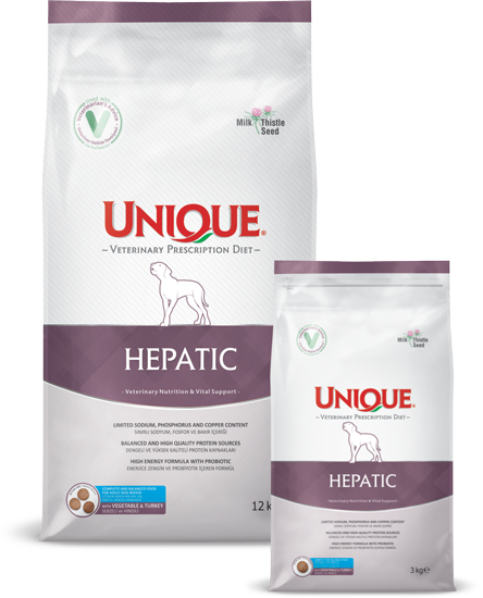 Unique Hepatic Sebzeli Ve Hindili Köpek Maması