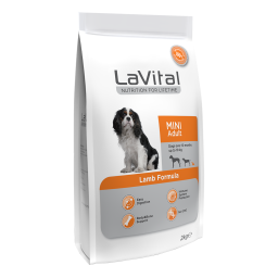 LaVital Küçük Irk Yetişkin Kuru Köpek Maması (Mini Adult) Kuzu Etli