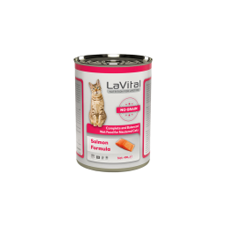 LaVital Tahılsız Kısırlaştırılmış Yaş Kedi Maması (Neutered) Ezme Somonlu