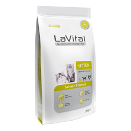 LaVital Yavru Kuru Kedi Maması (Kitten) Somonlu