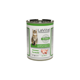 LaVital Tahılsız Yetişkin Yaş Kedi Maması (Adult) Ezme Tavuklu Etli