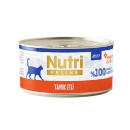 Nutri Tavuk Etli Tahılsız Yetişkin Kedi Maması (Jelly)