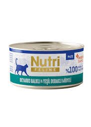 Nutri Okyanus Balıklı ve Yeşil Dudaklı Midyeli Tahılsız Yetişkin Kedi Maması