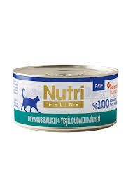 Nutri Okyanus Balıklı ve Yeşil Dudaklı Midyeli Tahılsız Yetişkin Kedi Maması